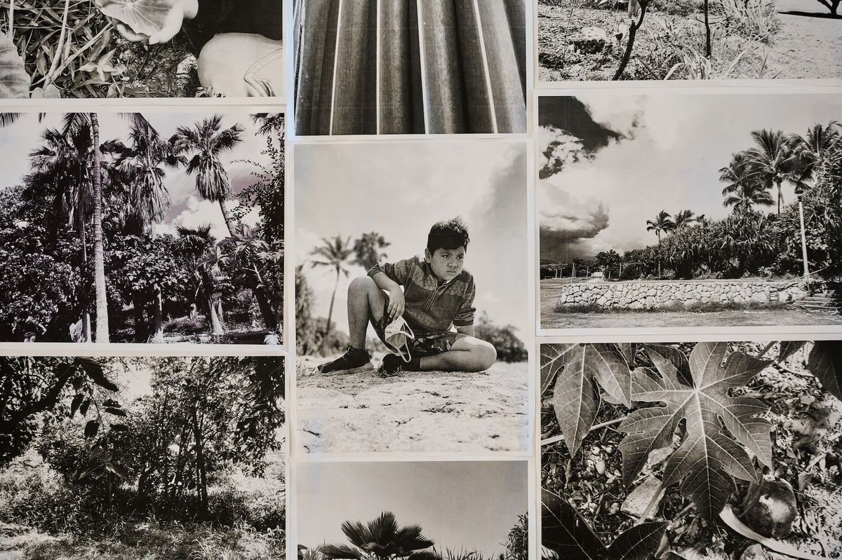 Ulu A‘e Learning Center + Dream House ‘Ewa Beach Presence/Present Photographs of Pu‘uokapolei © Courtesy of the artists and Hawai‘i Contemporary / Photo: Brandyn Liu
