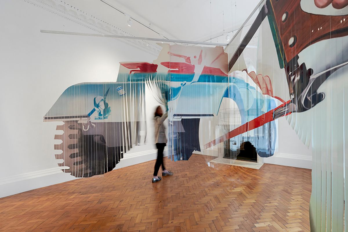 James Rosenquist's Forest Ranger (1967) Courtesy Gallery Thaddaeus Ropac. London, Paris, Salzburg. Photo: Ben Westoby