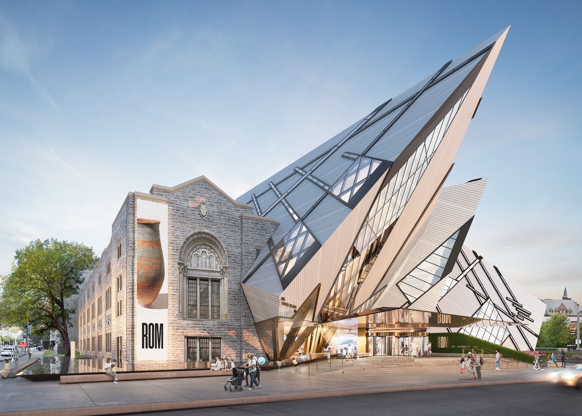 Rendering of the Royal Ontario Museum's OpenROM project Courtesy the Royal Ontario Museum