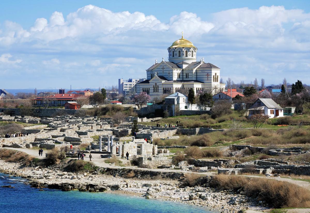 Tauric Chersonese in Crimea
Photo: Mikhail Markovskiy; Courtesy Adobe Stock