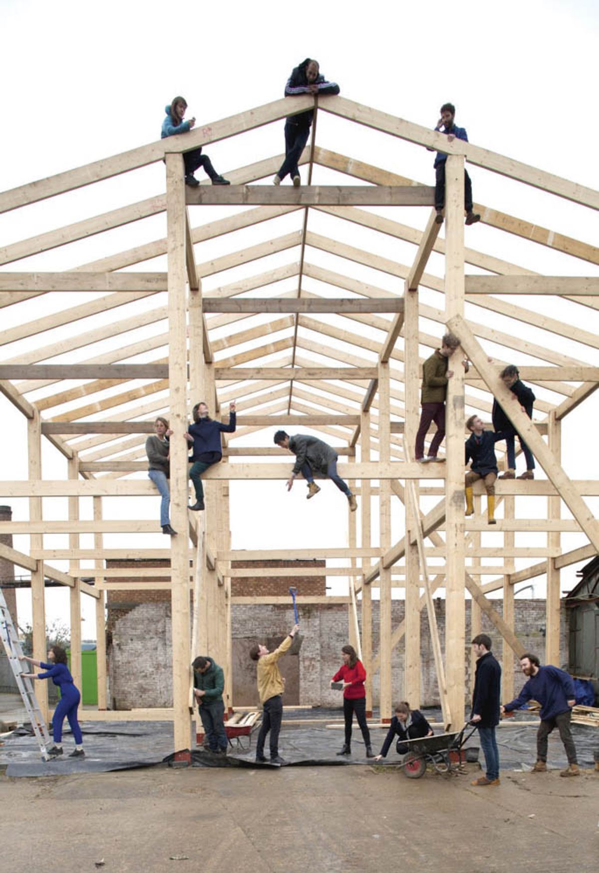 Assemble emerged as an informal collective in 2010 after a group of architecture graduates began collaborating; they won the Turner Prize five years later
Courtesy of Assemble