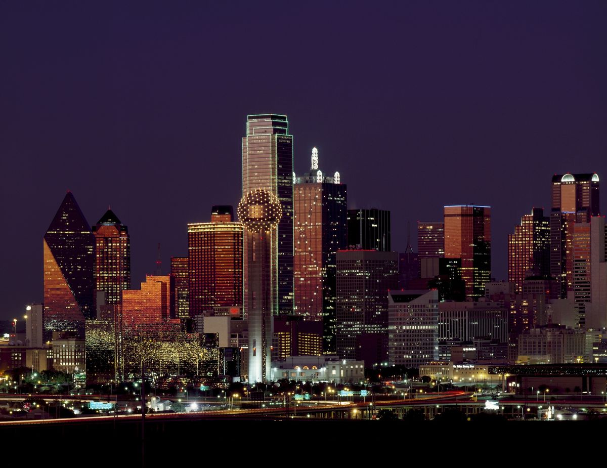 The Dallas skyline Photo by Carol M. Highsmith via Wikimedia Commons