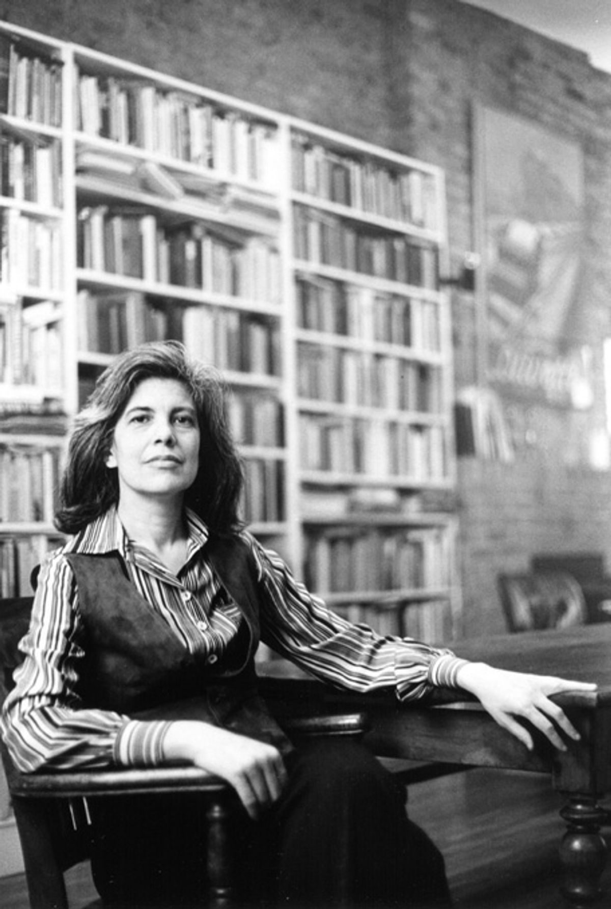 Susan Sontag photographed in 1979.
Lynn Gilbert via Wikimedia Commons