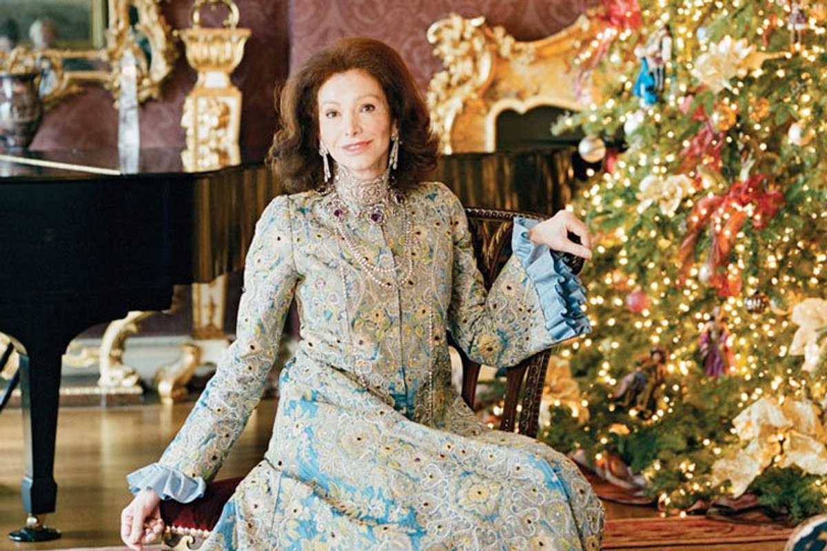 Ann Getty at home © Lisa Romerein