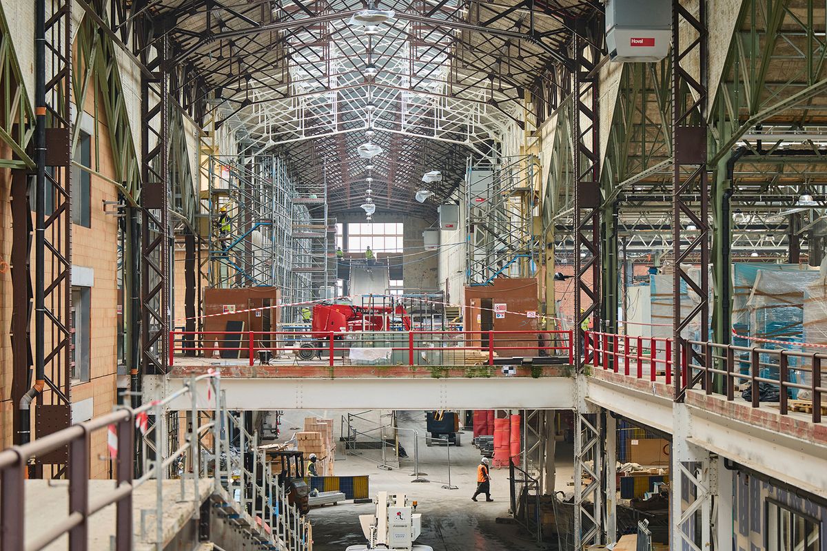 Kanal is housed in a converted Citroën garage
© David Levene