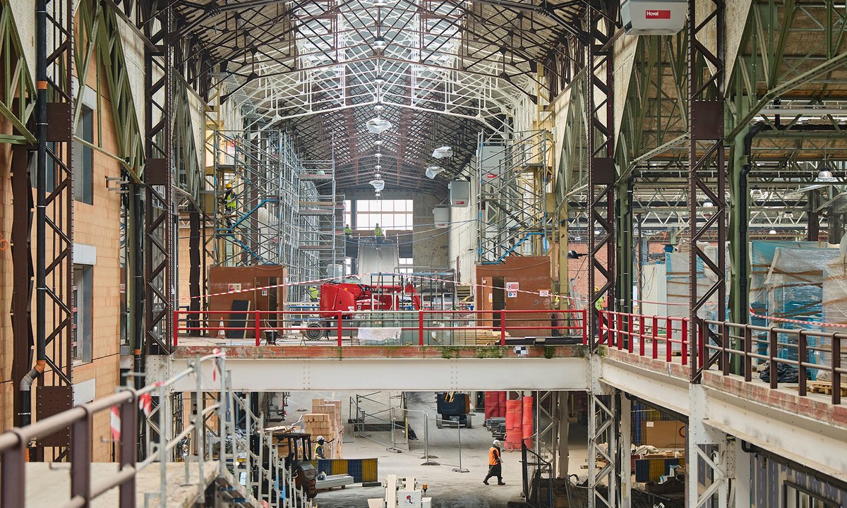 Image accompanying source report: Brussels' Kanal Museum Faces Steep Subsidy Cuts Just Weeks Before Its Grand Opening