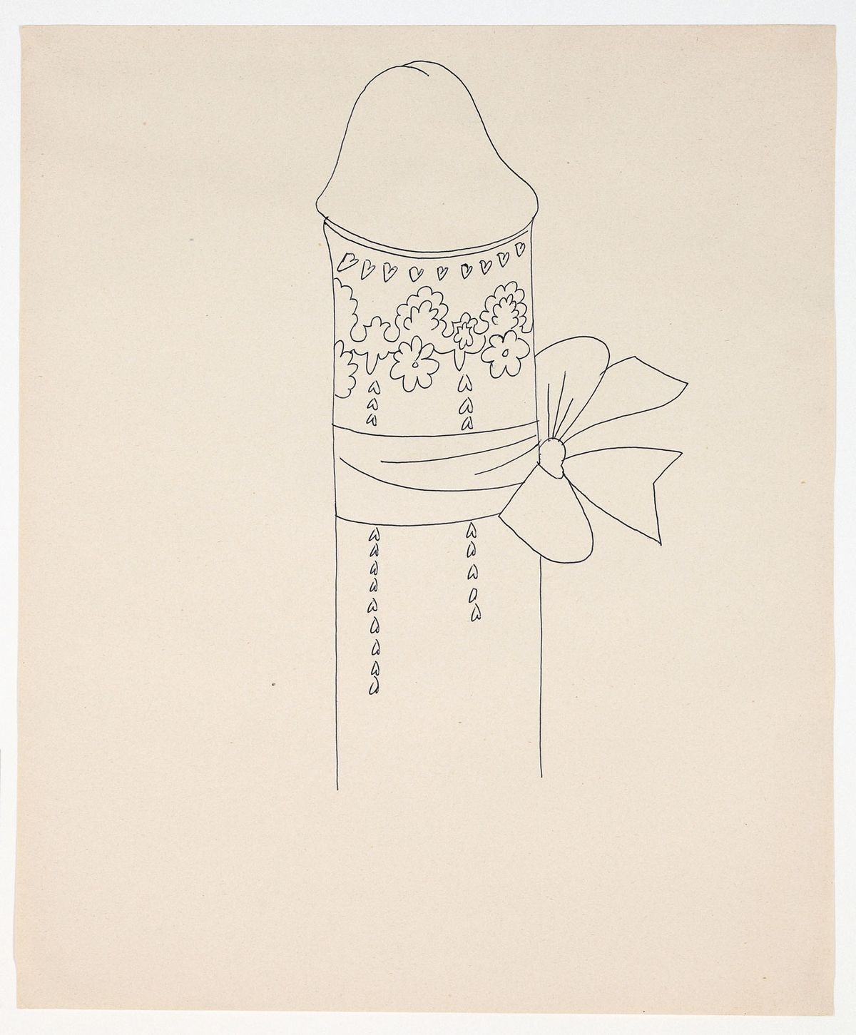 In Pictures Andy Warhol's explicit drawings from the 1950s that he