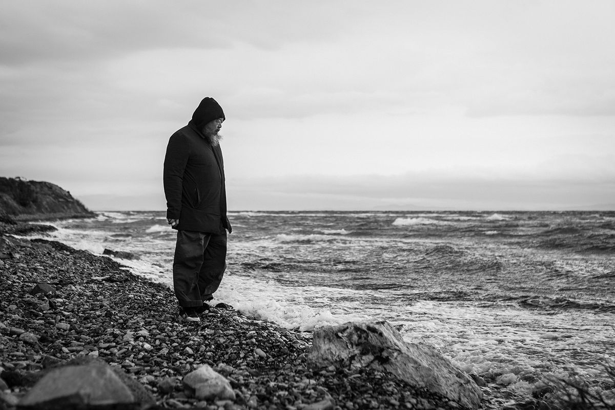 Ai Weiwei on Lesbos, 2016 Courtesy of Ai Weiwei Studio