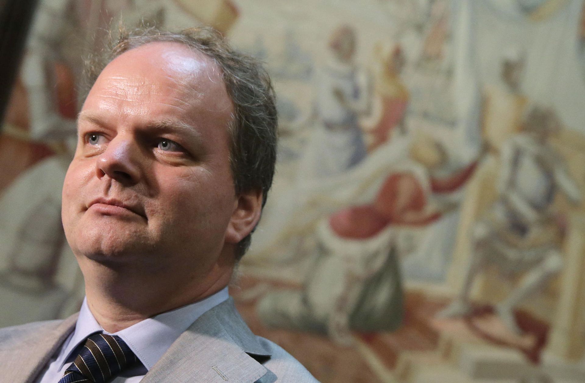 Eike Schmidt will continue as director of the Uffizi for the next four years © Mikhail Metzel/TASS/Alamy Live News