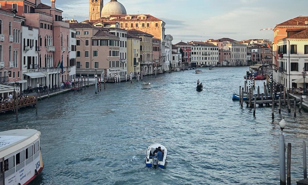 My Venice Day 1: Pimms, the Pinault Collection and thunderous conversation