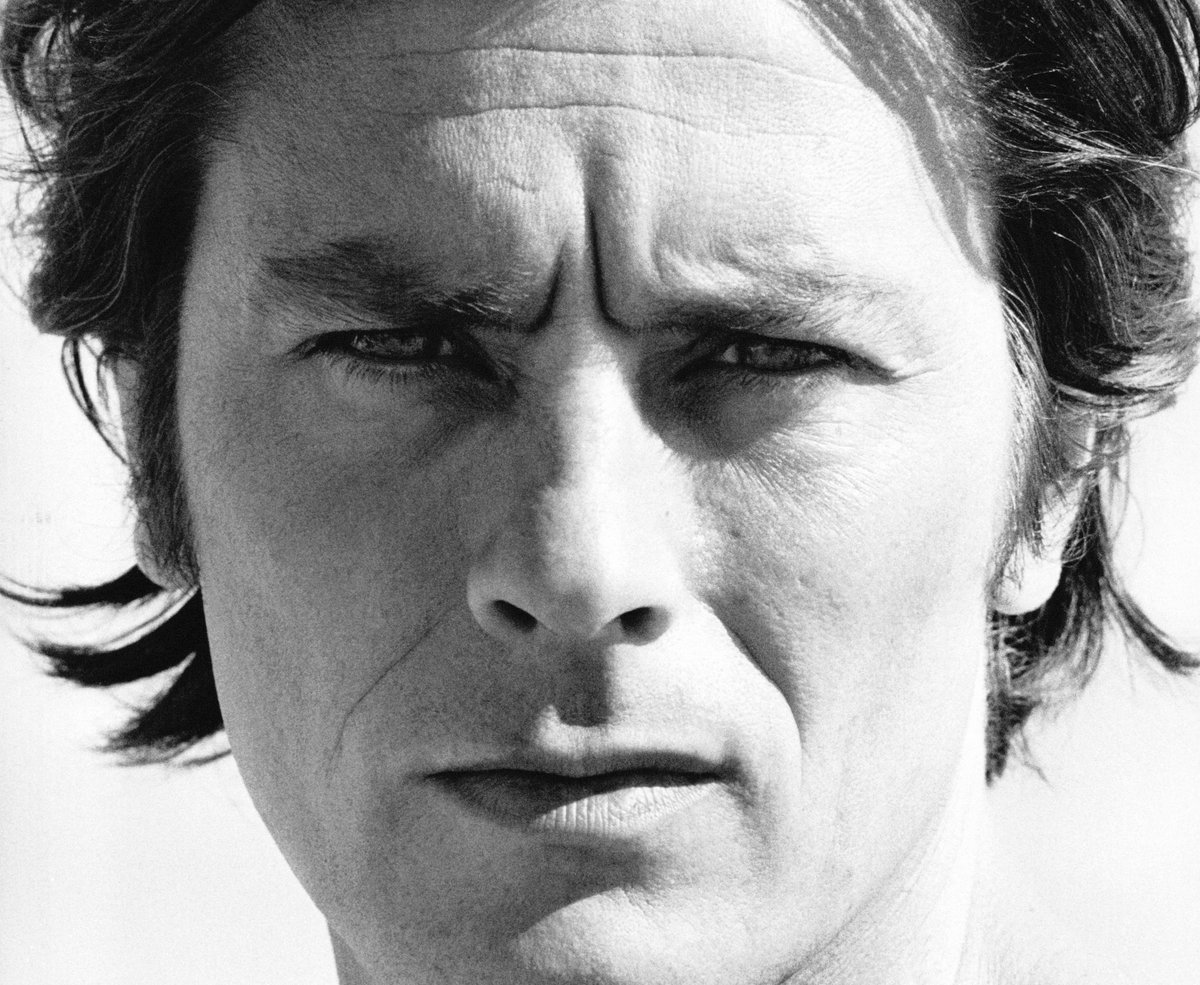 Alain Delon in 1972. Jean-Pierre Bonnotte and Gamma-Rapho