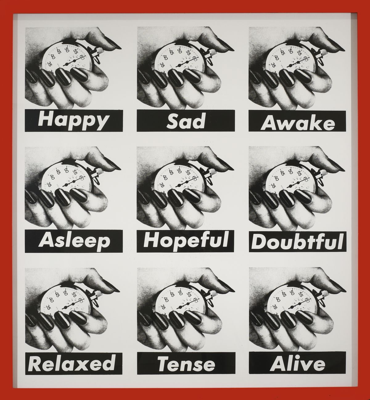 Barbara Kruger, Untitled, 1989. Collection of Orange County Museum of Art. Gift of Eugene C. White and the estate of Robert H. Tyler. © Barbara Kruger