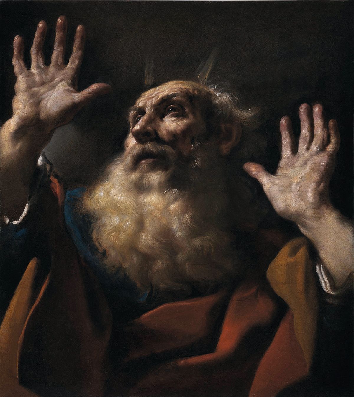 Guercino’s Moses (around 1618-19). The painting will be on permanent show with the artist’s King David

Photo: Courtesy of Moretti Gallery
