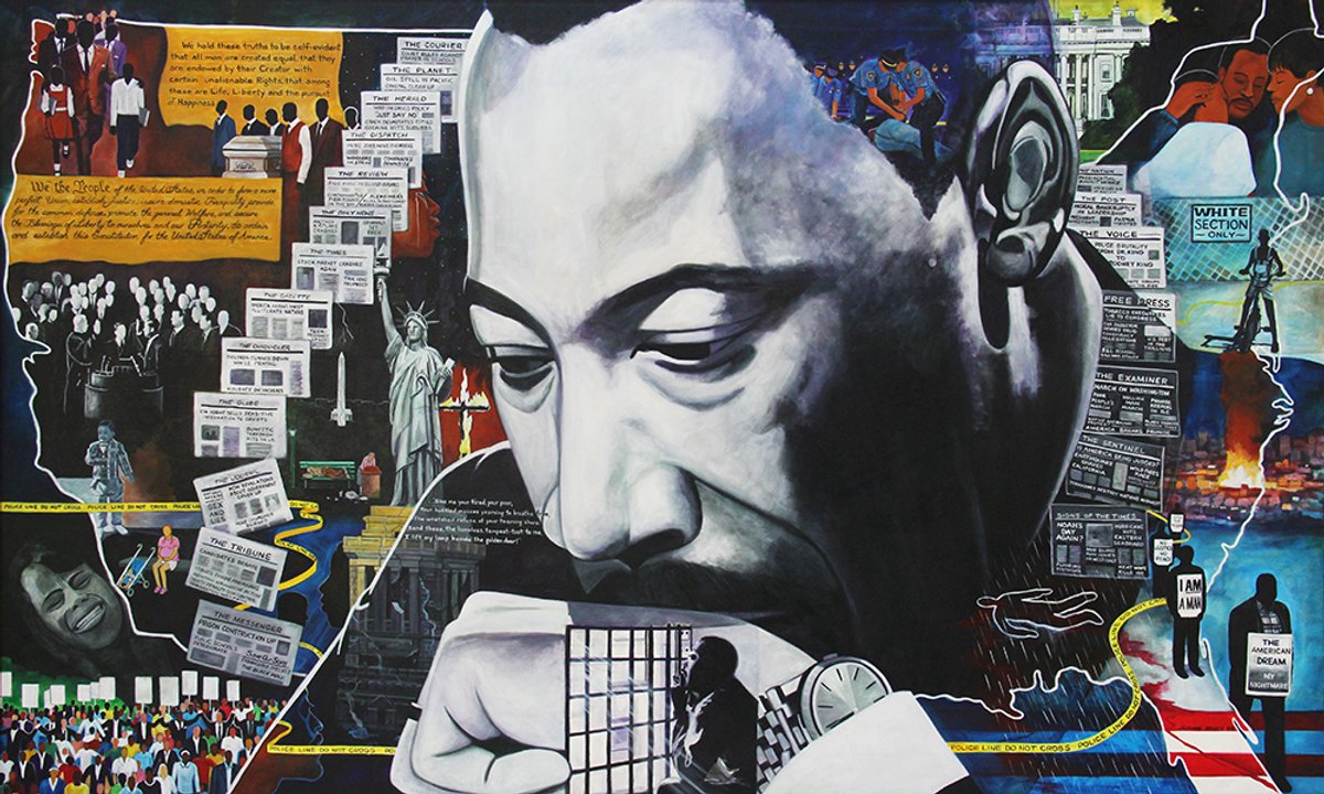 Jerome Jones, I'm Sorry Dr. King (1998) Courtesy of Jerome and Jeromyah Jones
