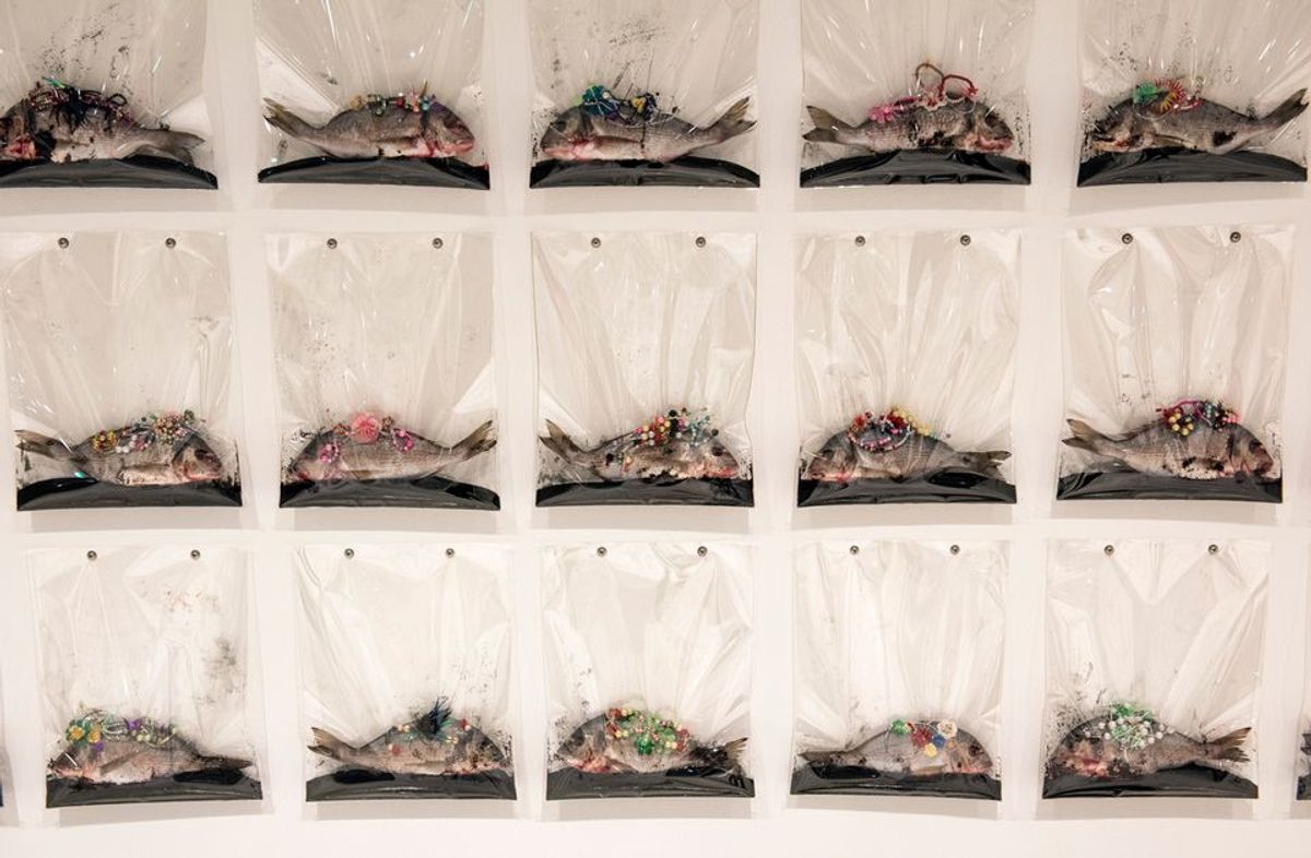 Lee Bul’s Majestic Splendor (1991-2018) at the Hayward Gallery 2018 Lee Bul 2018; Photo: Linda Nylind