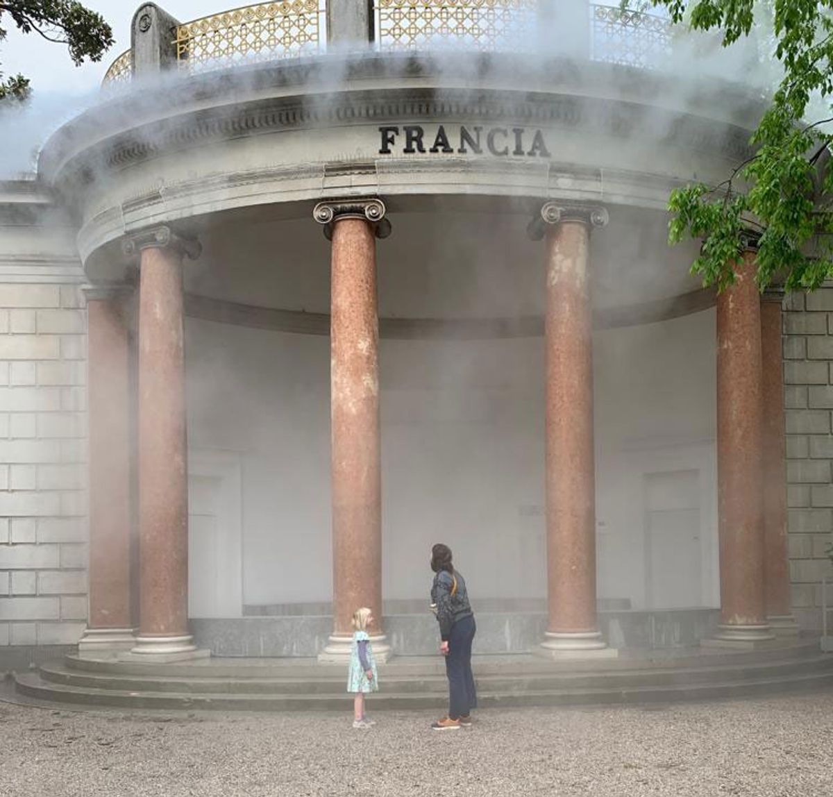 Laure Prouvost's film in the French Pavilion sends up the idea of national identities © The Art Newspaper