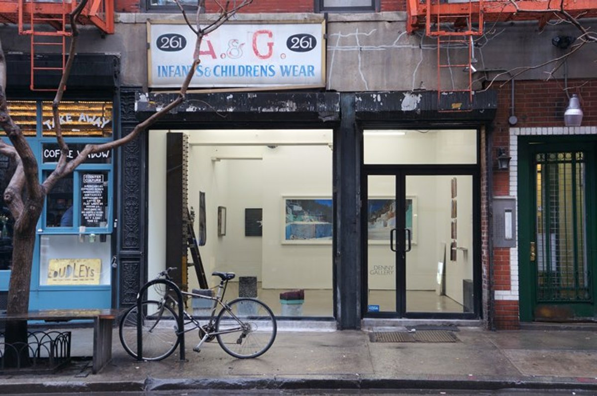 Denny gallery opened on Manhattan's Lower East Side in 2013 and was renamed to Denny Dimin this year. The space will host new works by Jessie Edelman as part of the first LES Art Week. Courtesy of Denny Dimin gallery