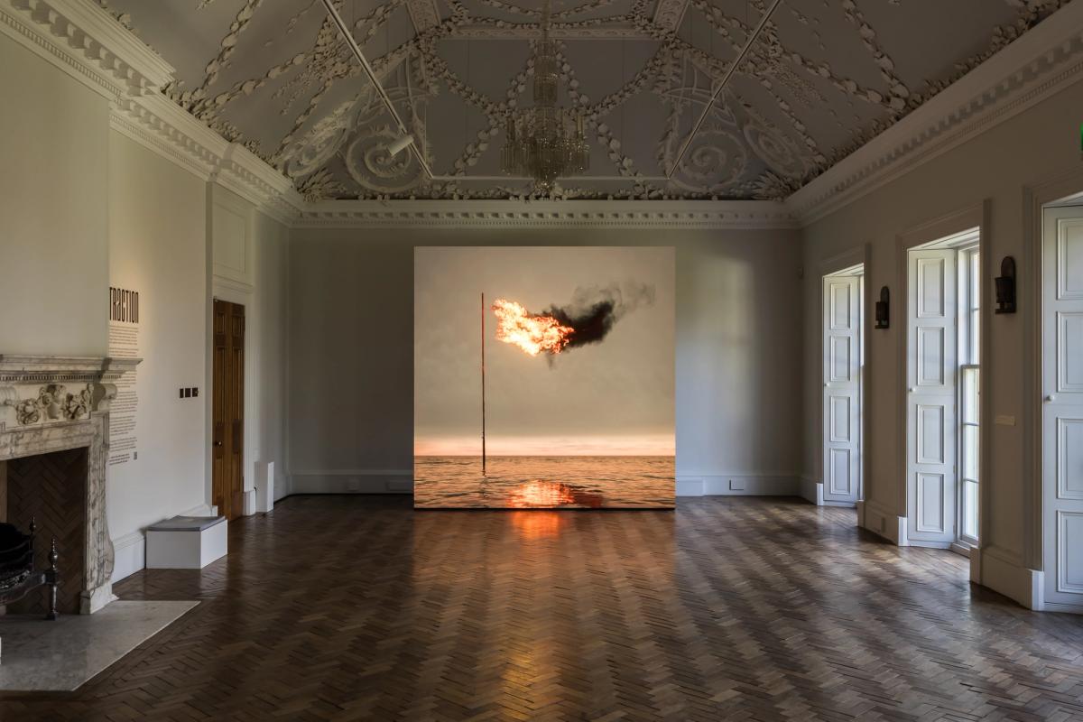 Installation view of Extraction in Jupiter's Ballroom Gallery
Photo: Sally Jupp. Courtesy of Jupiter Artland