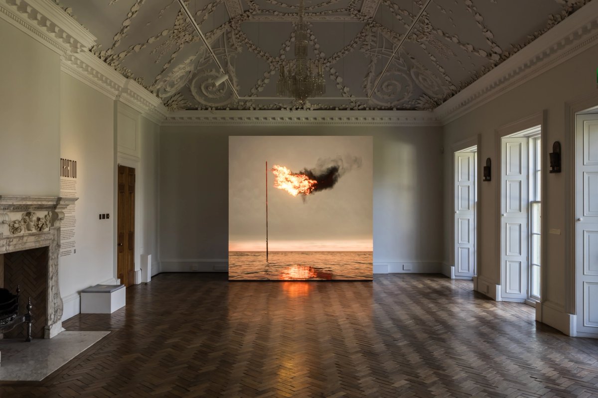 Installation view of Extraction in Jupiter's Ballroom Gallery
Photo: Sally Jupp. Courtesy of Jupiter Artland