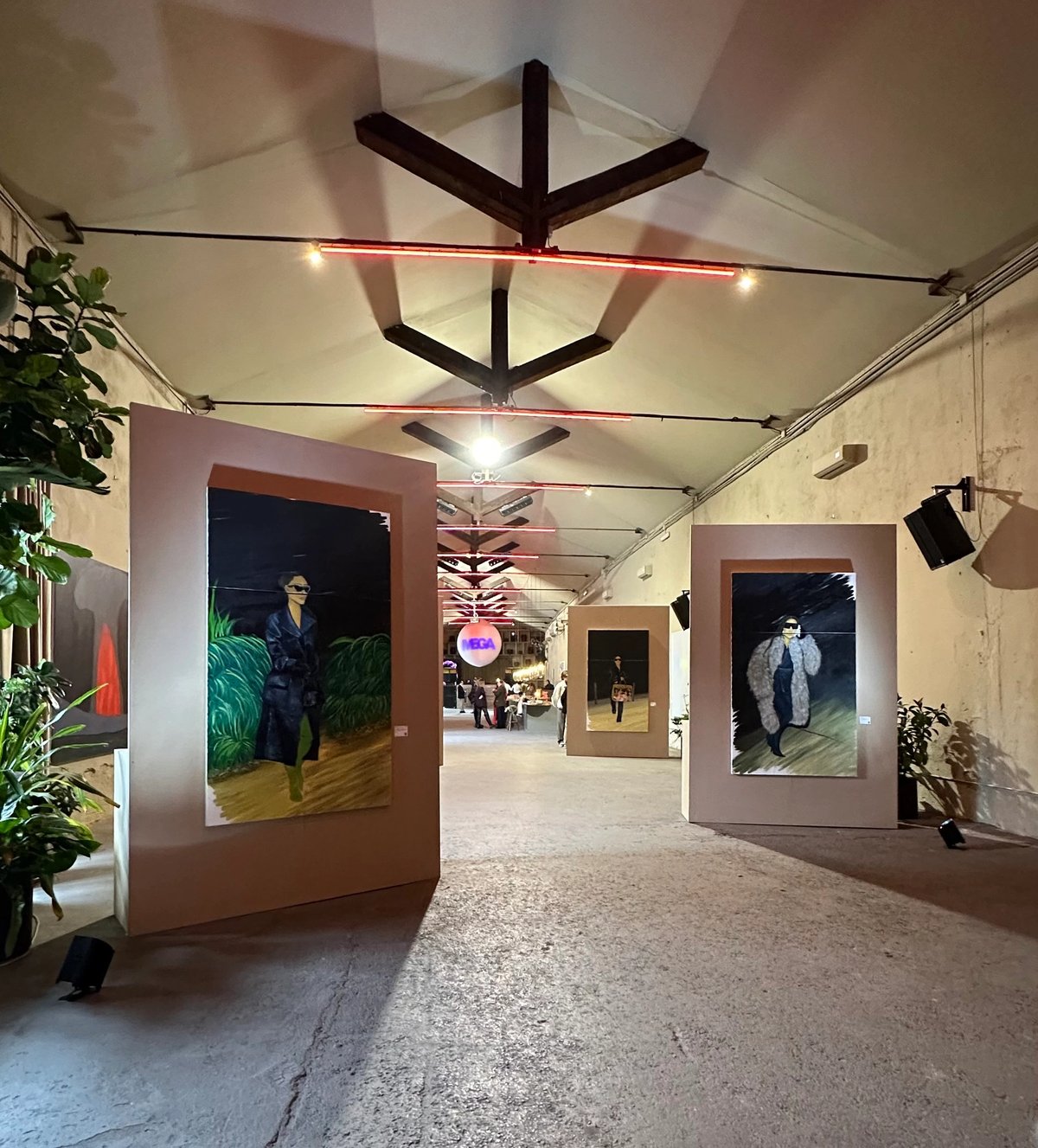 Ruby Dickson's works brought to Mega fair by Nicoletti and Harlesden High Street galleries