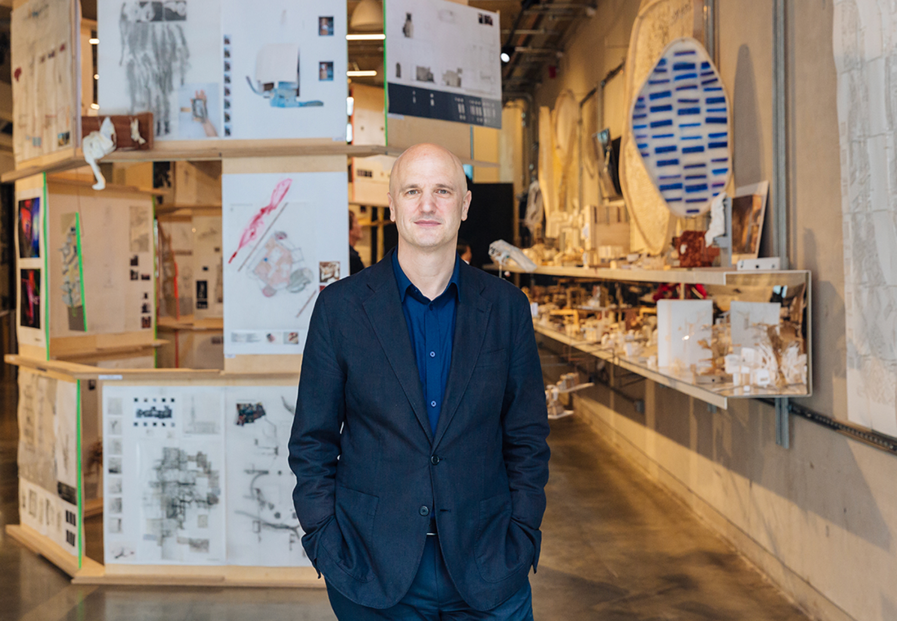 Christoph Lindner joins the Royal College of Art from University College London's Bartlett school

© M J Chapman