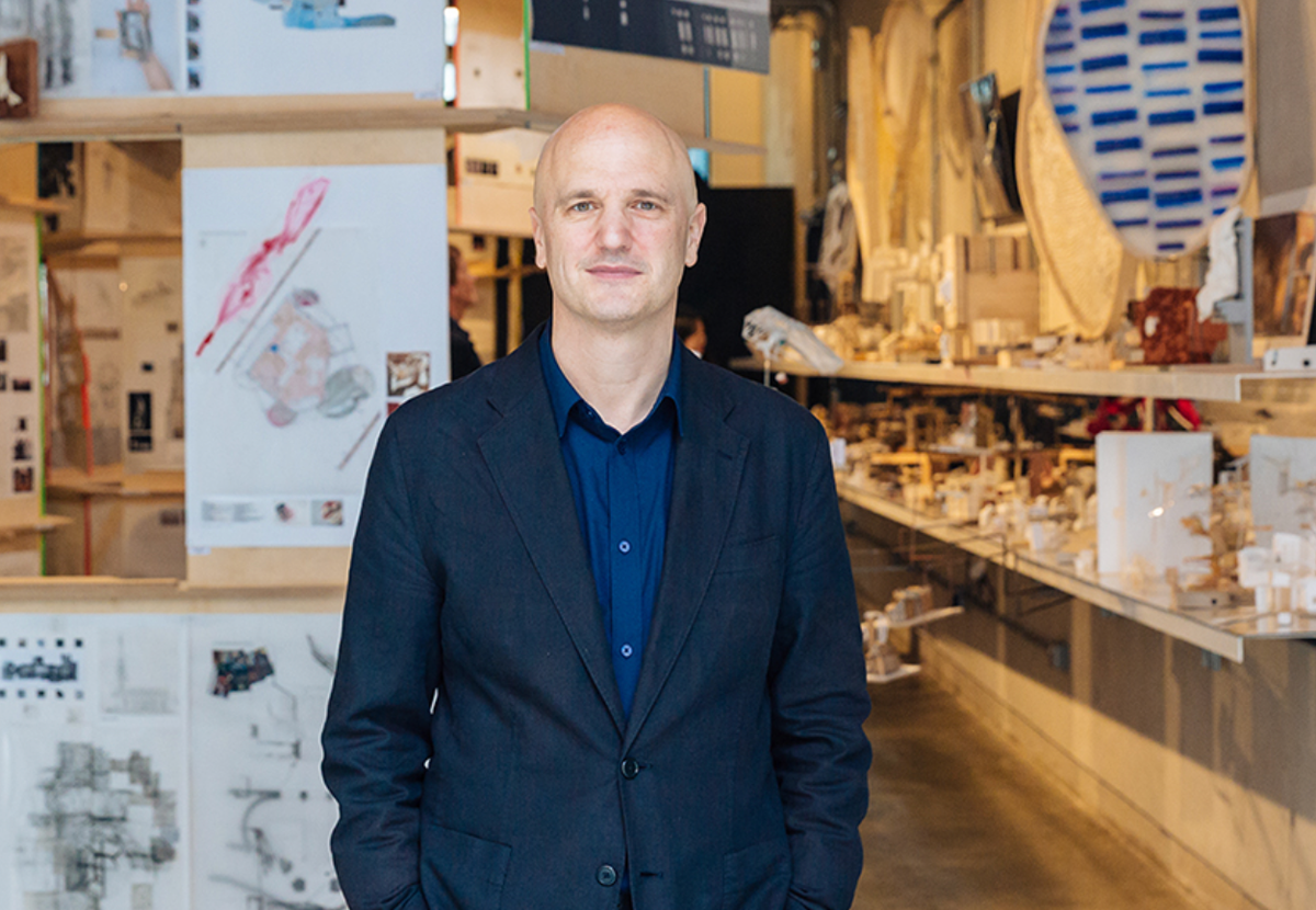 Christoph Lindner joins the Royal College of Art from University College London's Bartlett school
© M J Chapman