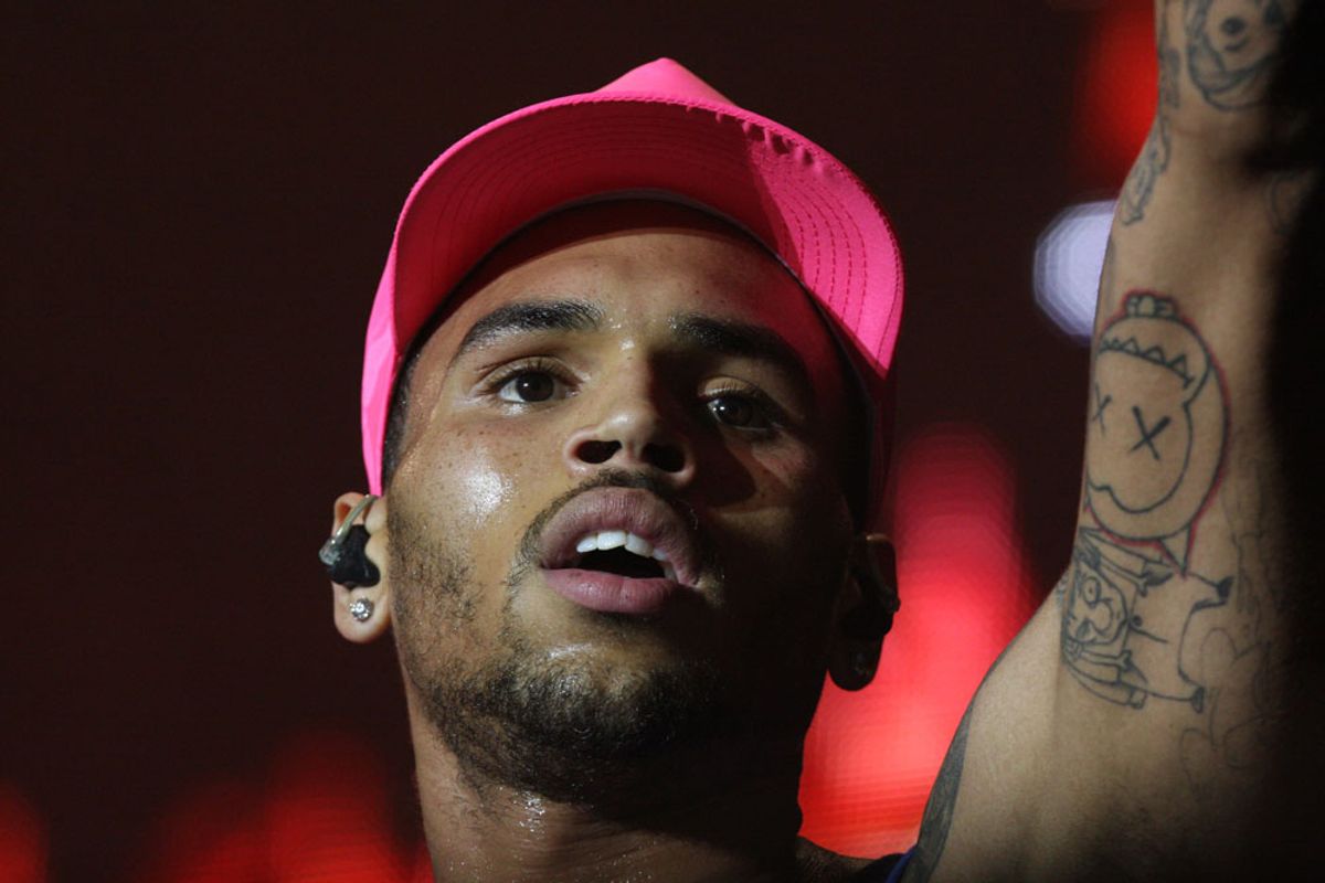 Chris Brown has been accused of copying artists' work in his latest music video