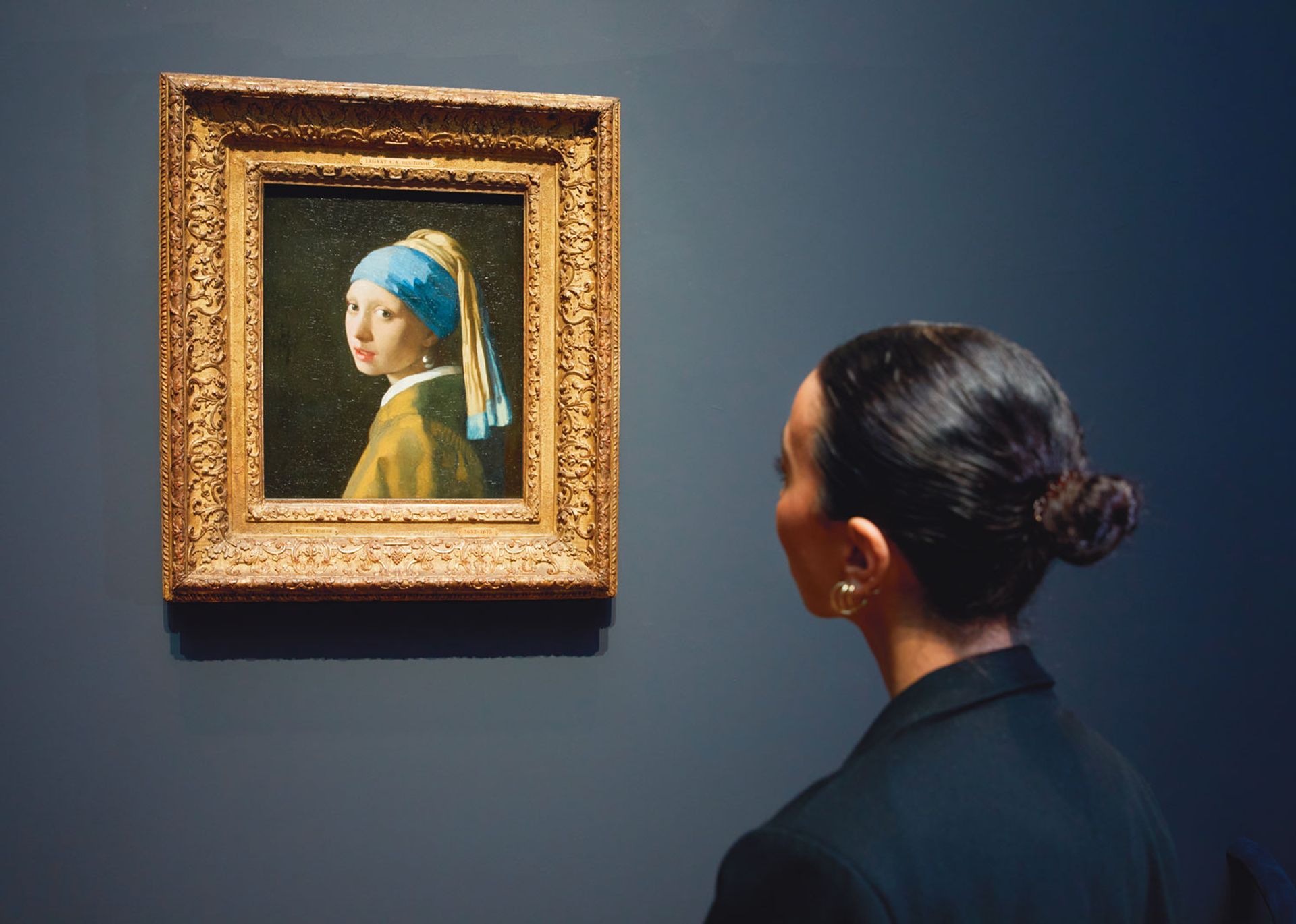 Johannes Vermeer's Girl with a Pearl Earring (1664-67) on show at the Rijksmuseum Photo: Rijksmuseum / Henk Wildschut