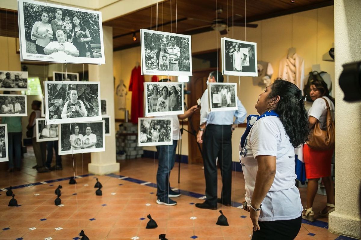 The Museum of Memory Against Impunity was open to visitors in galleries provided by Managua’s Institute of History for Nicaragua and Central America through February 2020