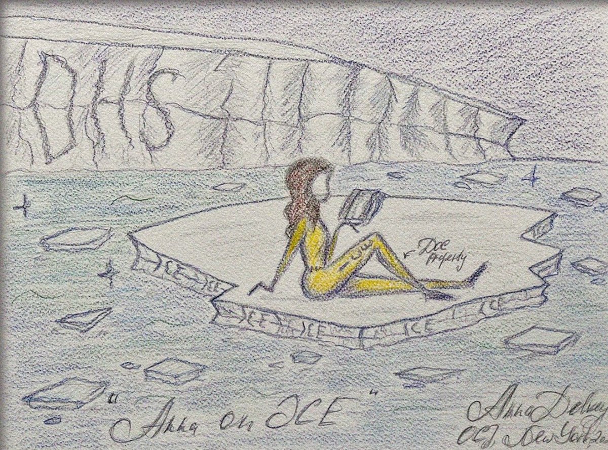 Anna Sorokin, Anna on ICE, 2022 Courtesy the artist, Founders Art Club
