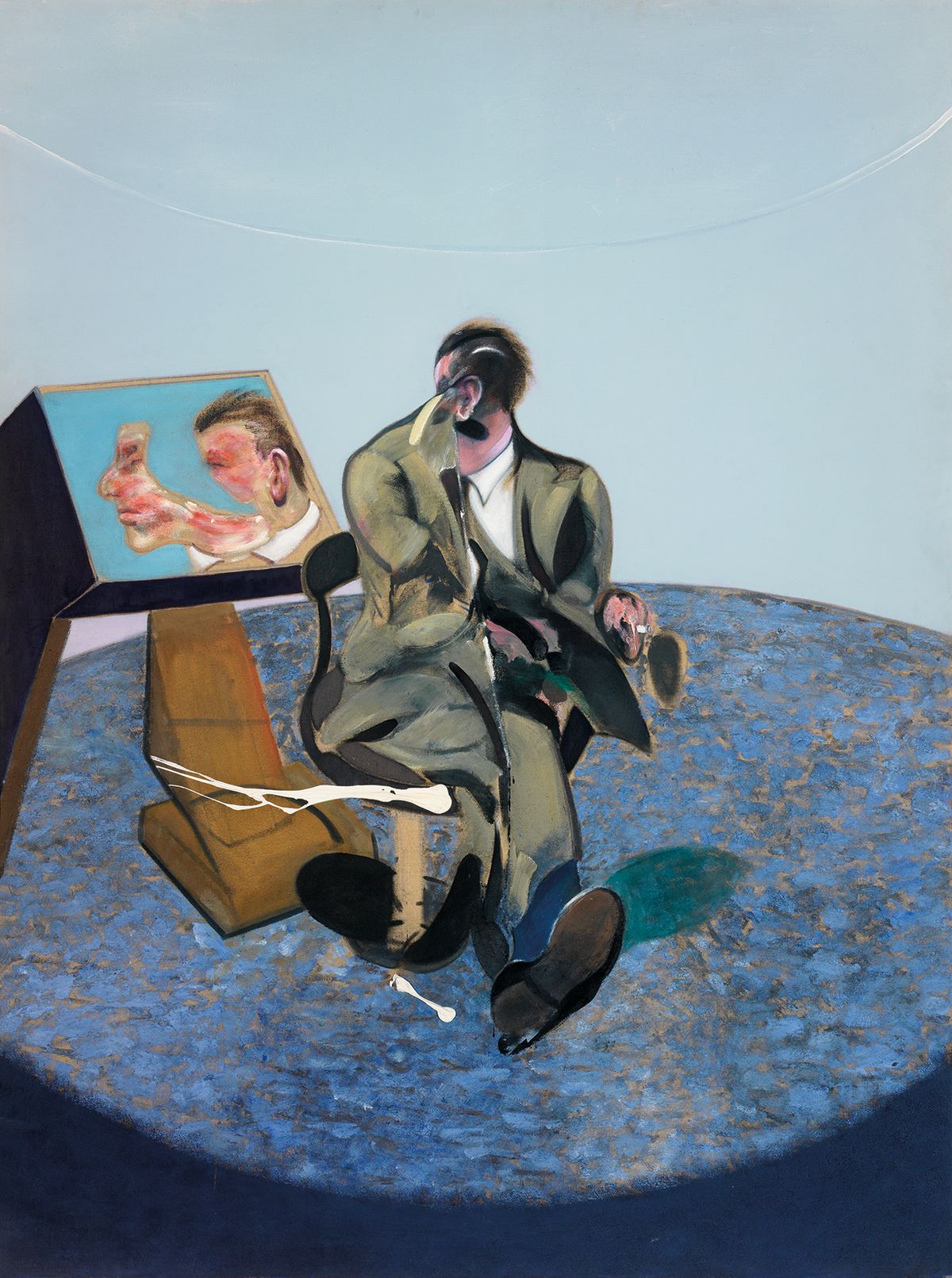 Brutal coupling in real life too:  Francis Bacon’s Portrait of George Dyer in a Mirror (1968) Photo © Hugo Maertens