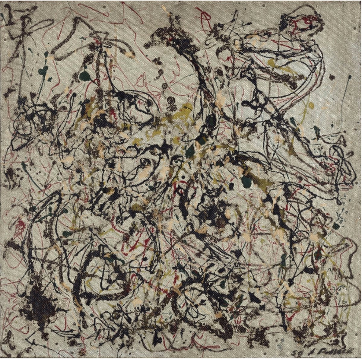 Jackson Pollock, “No. 16” (1950)