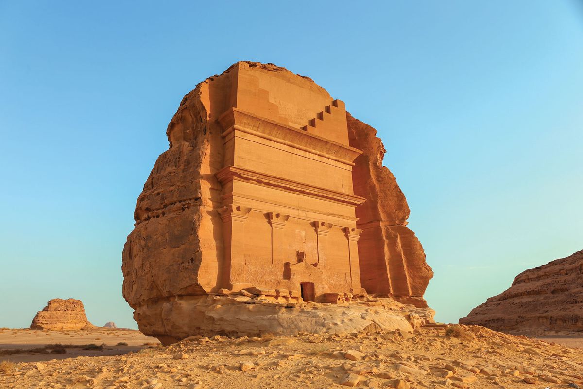 The Mada’in Salih archaeological site in Al-Ula could open to tourists under the deal with France Shutterstock/cpaulfell
