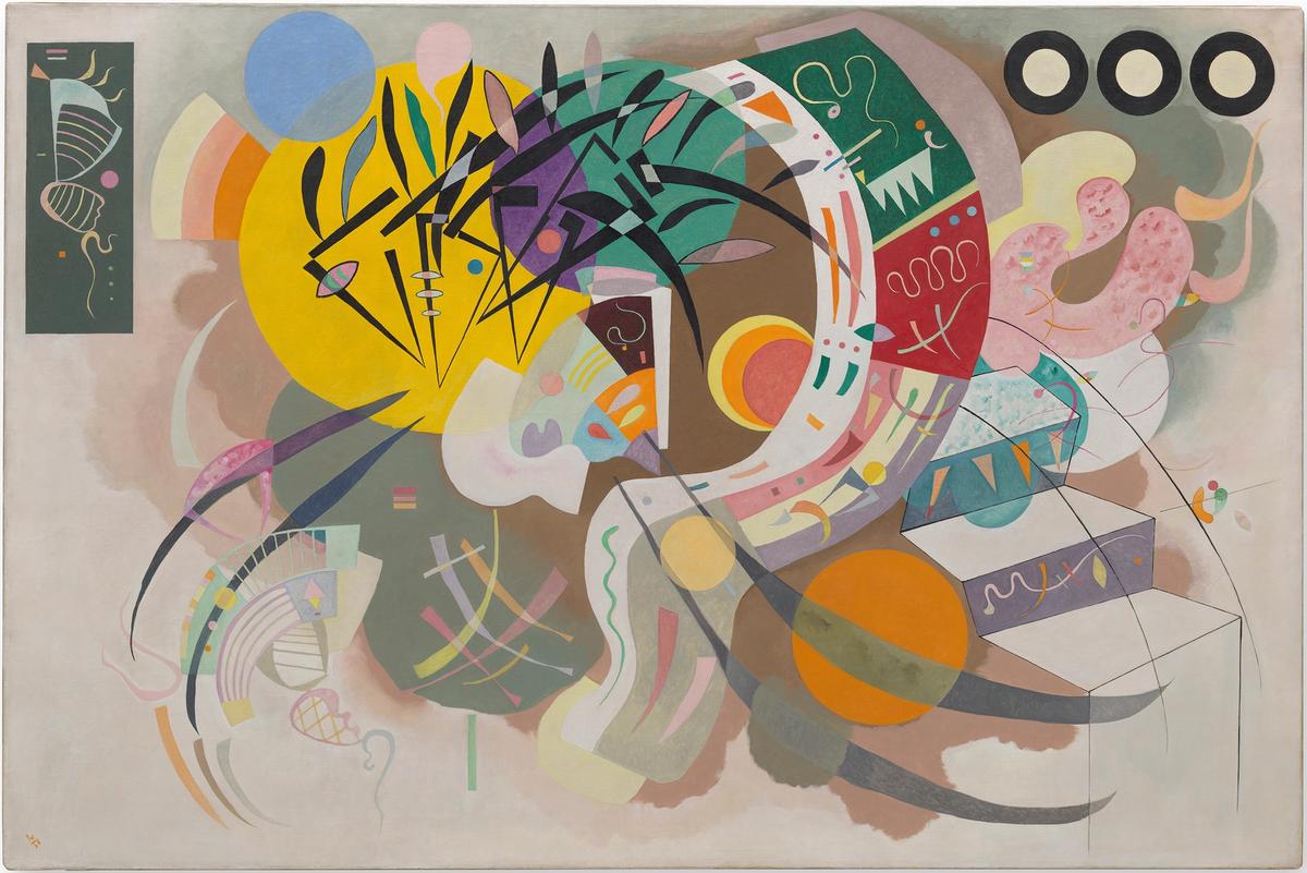 Kandinsky's Dominant Curve (1936)