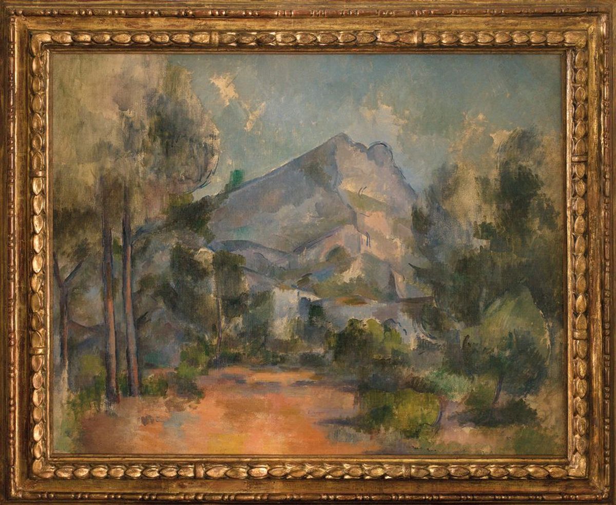 The Kunstmuseum Bern and the heirs of Paul Cézanne negotiated an innovative deal to share the contested painting La Montagne Sainte-Victoire (1897) © Kunstmuseum Bern