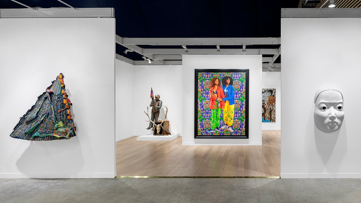 Galerie Templon's stand at Fiac
Photo: Nicolas Brasseur