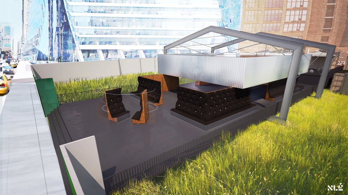 The architect Kunlé Adeyemi has conceived a versatile structure to support the various programming during the festival Kunlé Adeyemi, courtesy The Shed