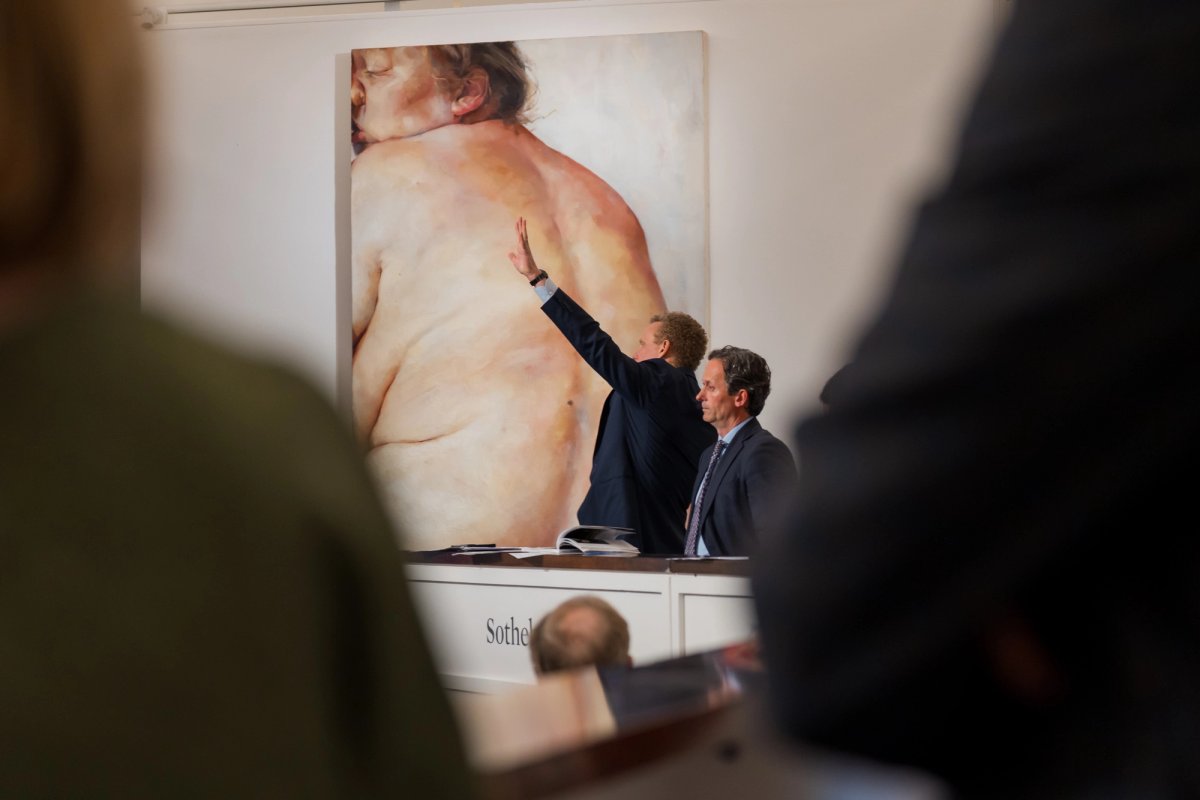 Jenny Saville's Juncture
Courtesy of Sotheby's