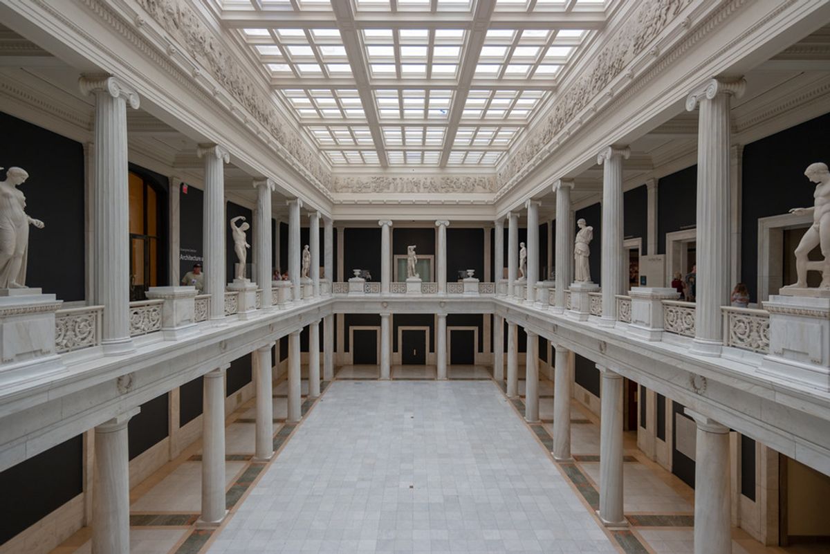 The architecture wing at the Carnegie Museum of Art in Pittsburgh 