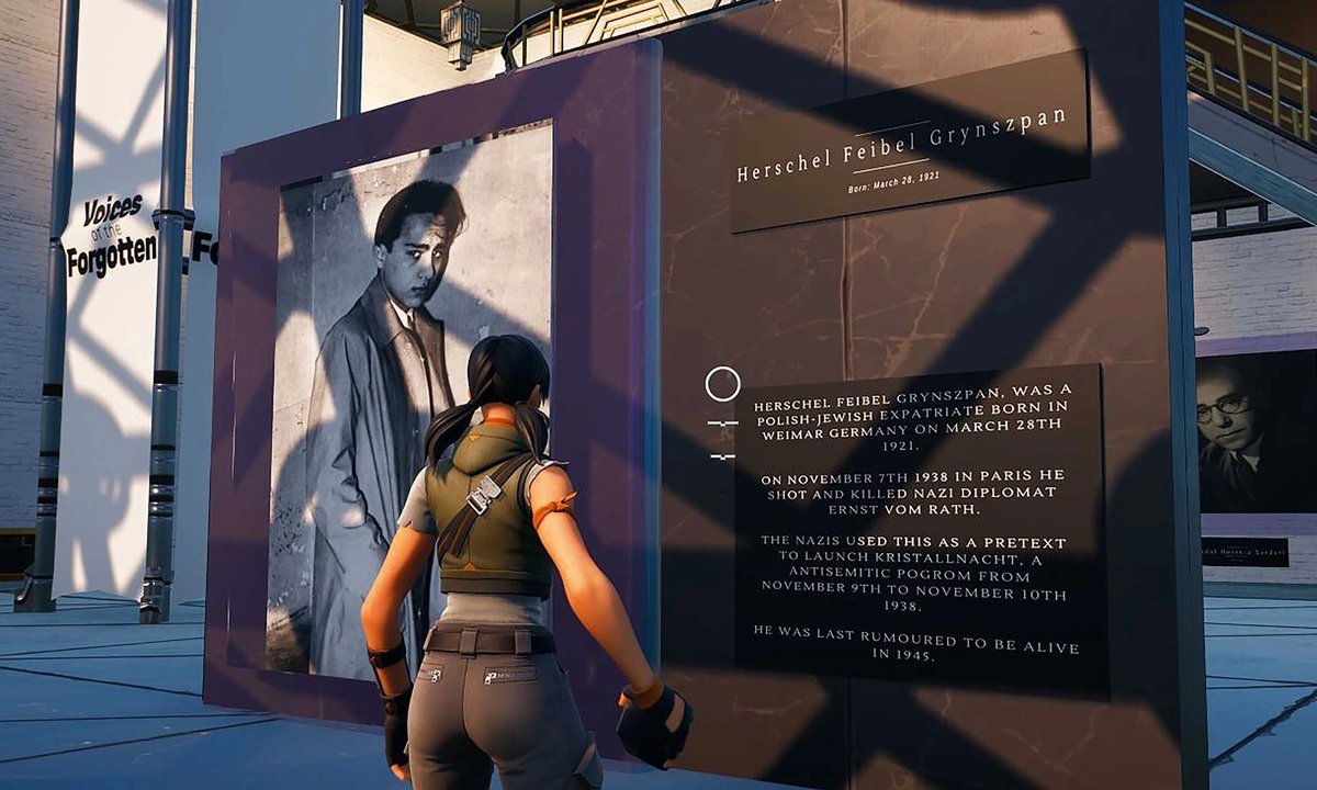 Fortnite’s Holocaust museum and how video games incorporate exhibition spaces