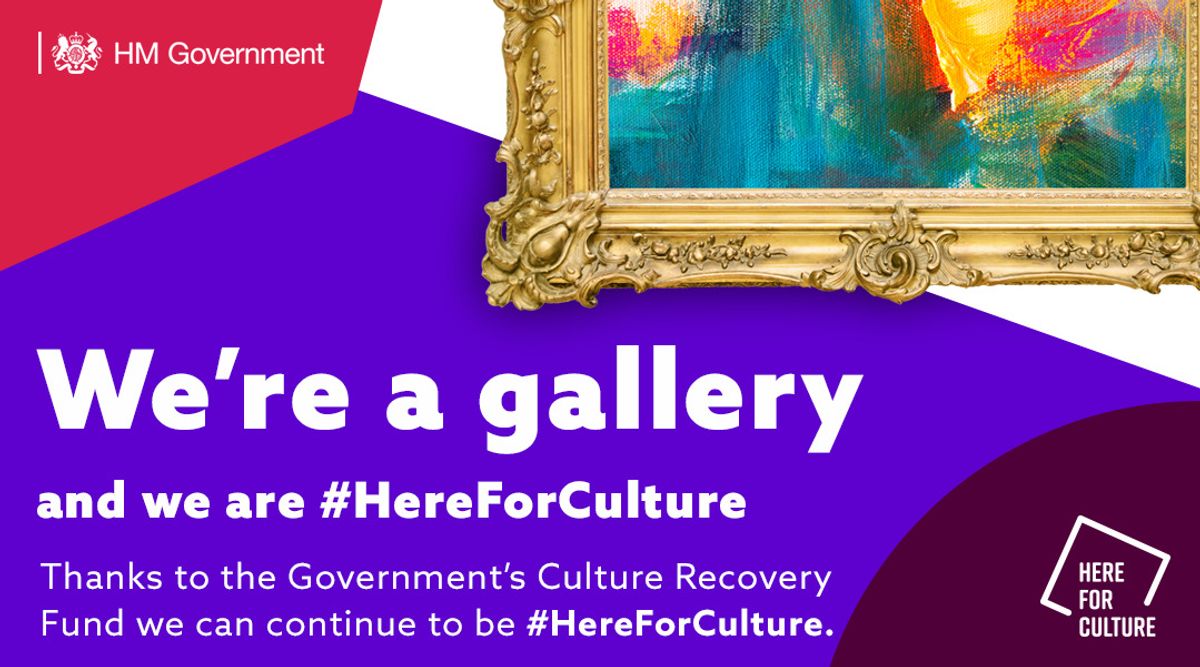 The government's instructions say: “In receiving this funding, you are agreeing to acknowledge this funding publicly by crediting the government’s culture recovery fund."