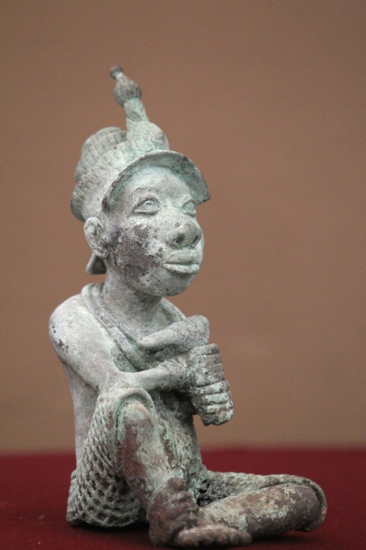 The bronze Ife sculpture that was recently returned from Mexico to Nigeria is believed to be a fake Courtesy of the Mexican ministries of foreign affairs and culture