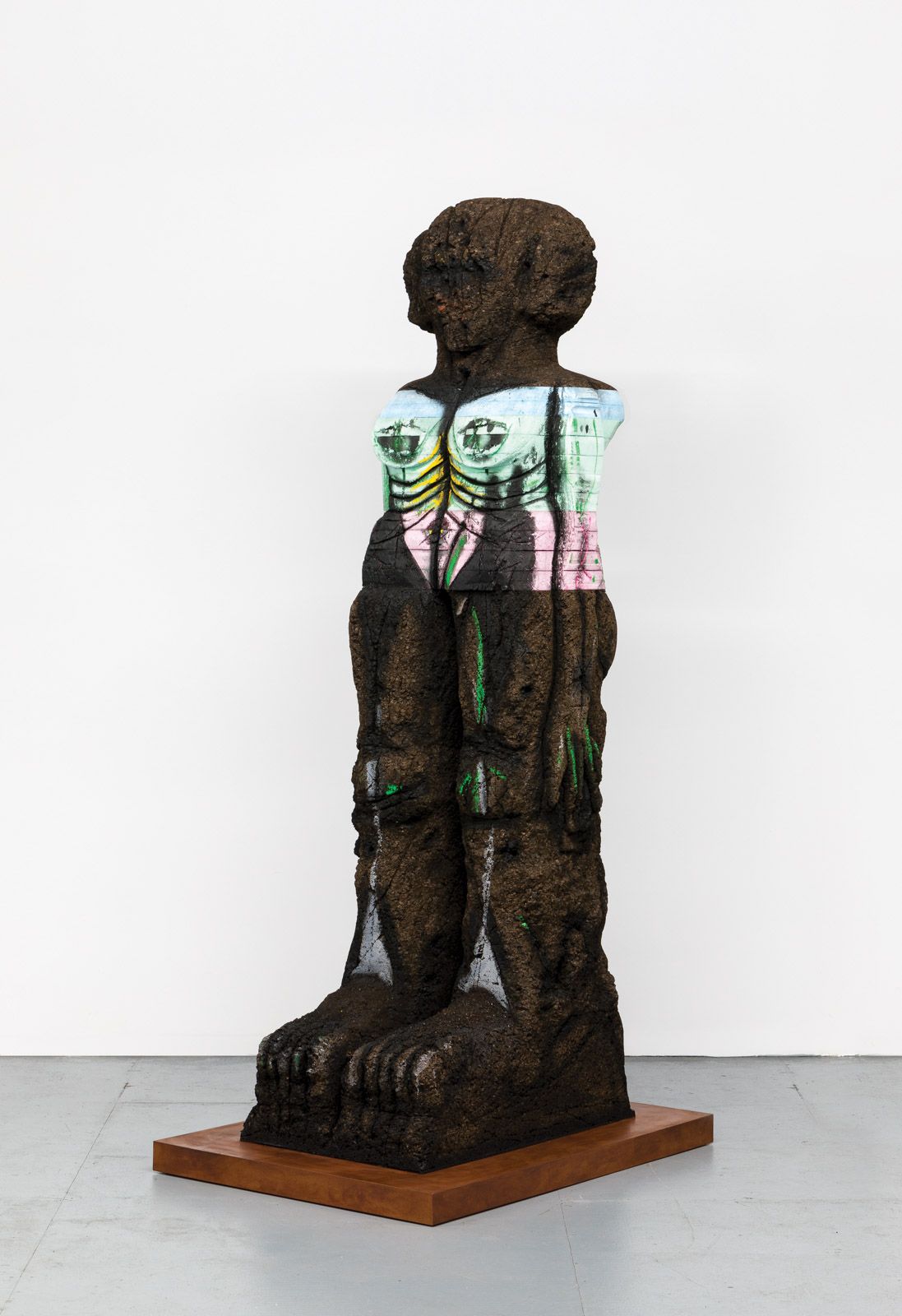 Huma Bhabha's Third Voice (2019) Courtesy of David Kordansky
