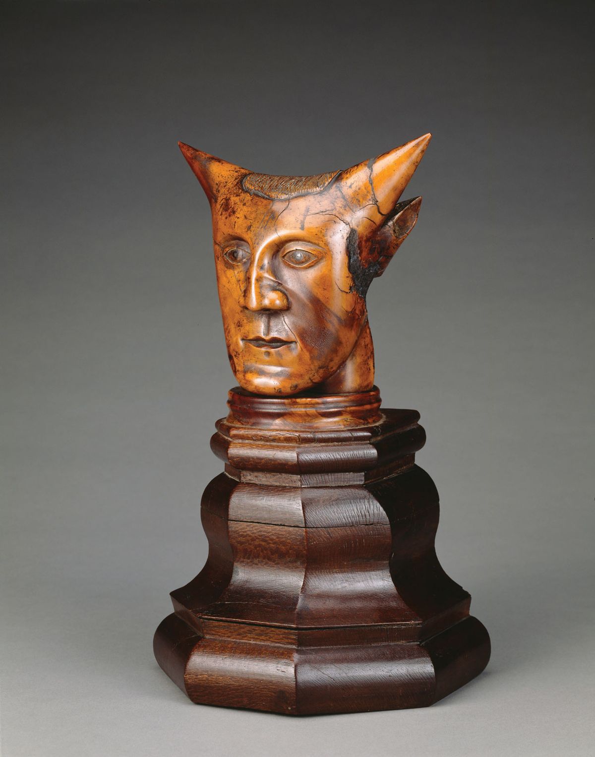 Head with Horns in the J Paul Getty Museum, Los Angeles, was almost certainly made in the Pacific—but not by Gauguin © Thomas R Machnitzki