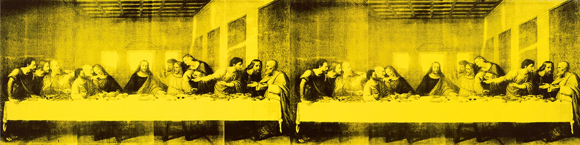 Andy Warhol, the Last Supper (1986) Courtesy of the Baltimore Museum of Art