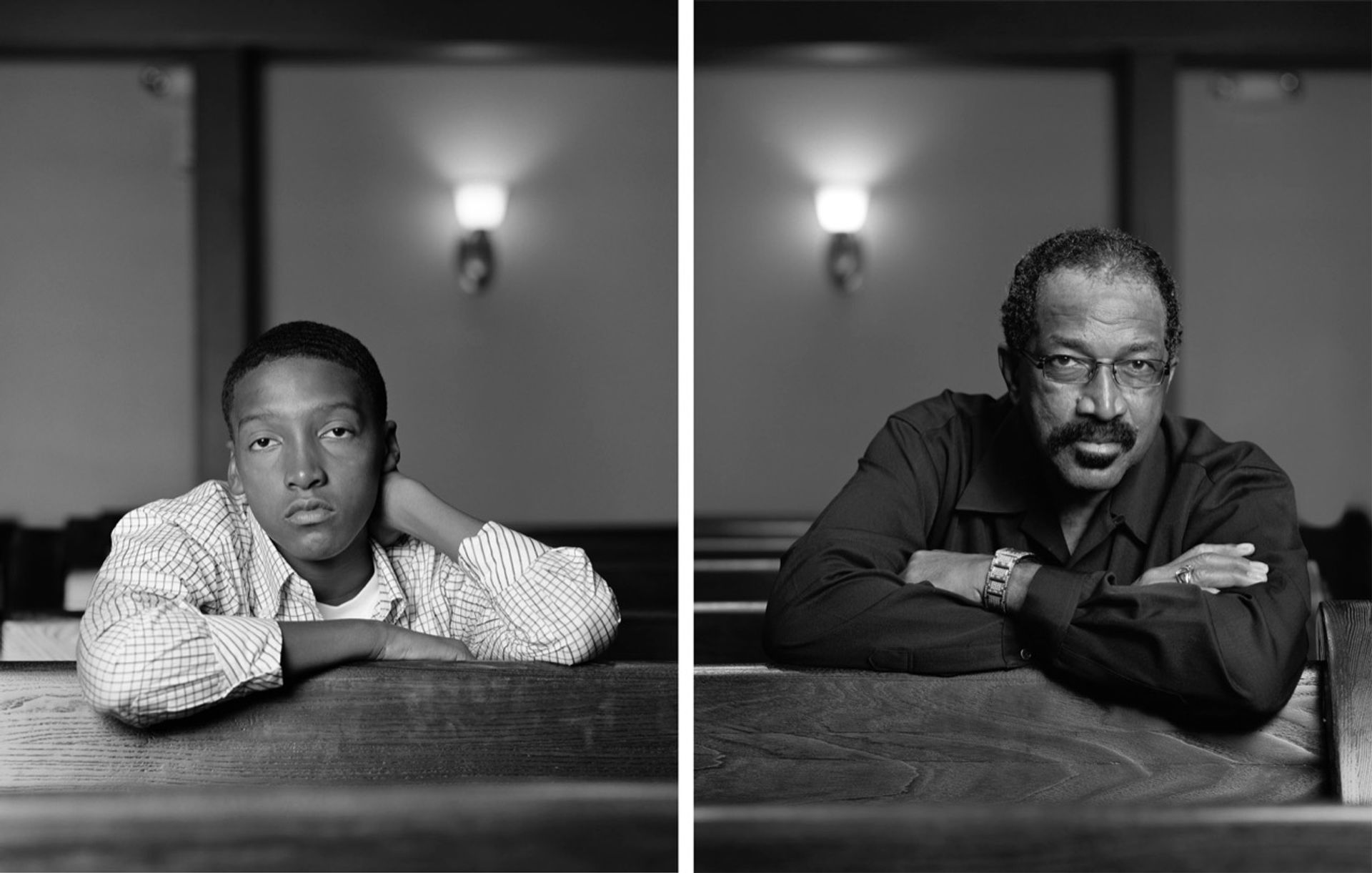Braxton McKinney and Lavon Thomas, Birmingham, AL , 2012 © Dawoud Bey; courtesy: the artist and Sean Kelly, New York