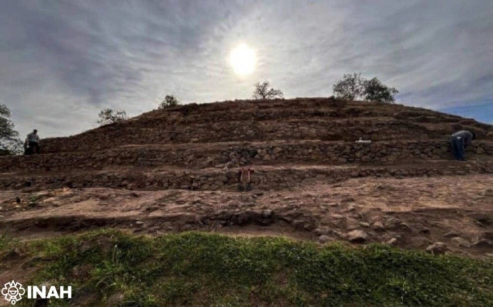 The recently identified 2,500-year-old solar observatory at Teteles de Ávila Castillo in Puebla, Mexico Photo: Alberto Diez Barroso Repizo, INAH