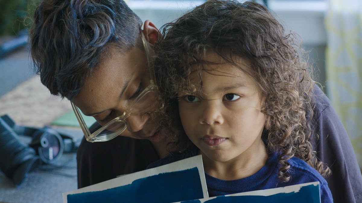 Andrea Chung with her son Kingston