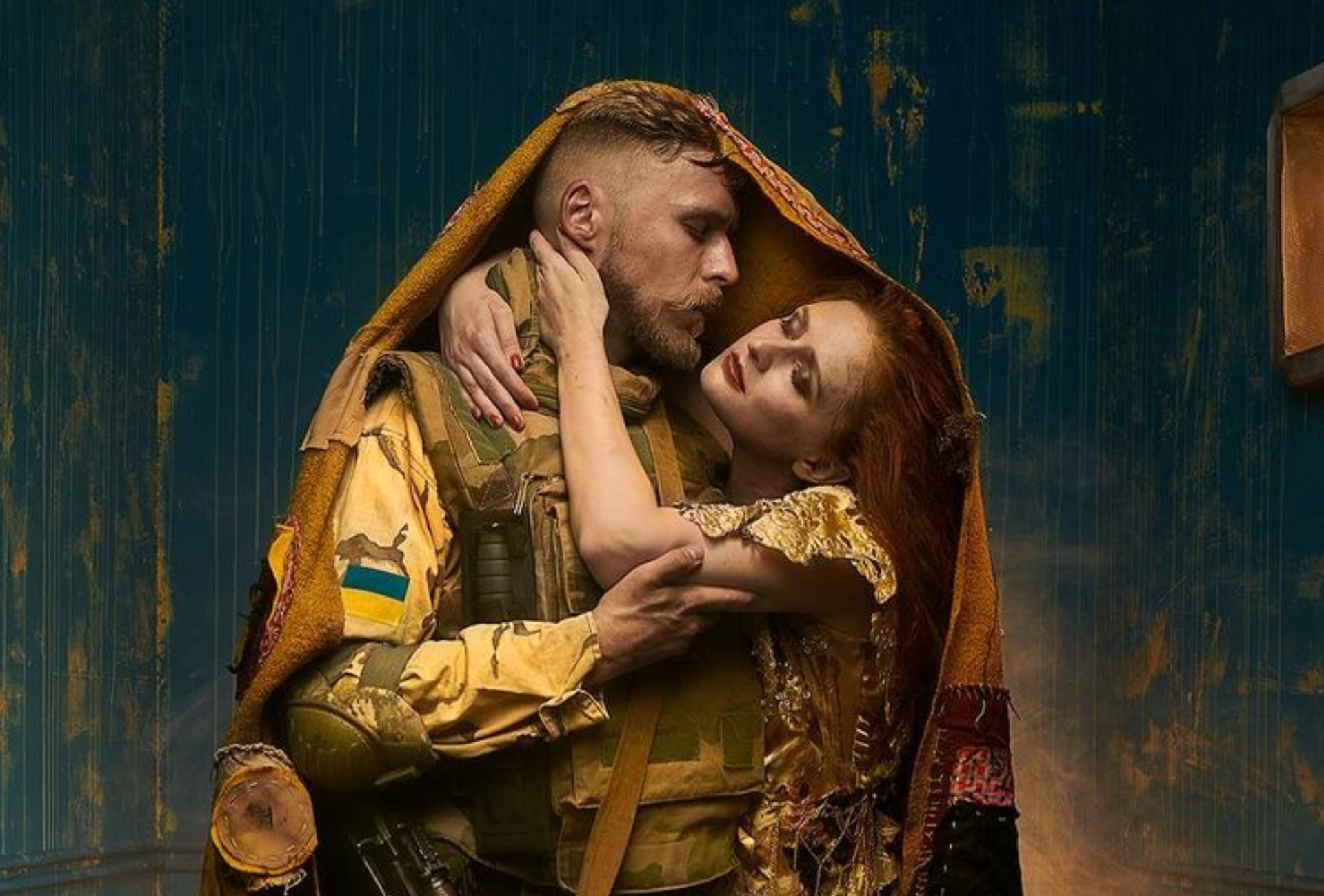 Andrey Kezzyn's interpretation of Klimt's Kiss