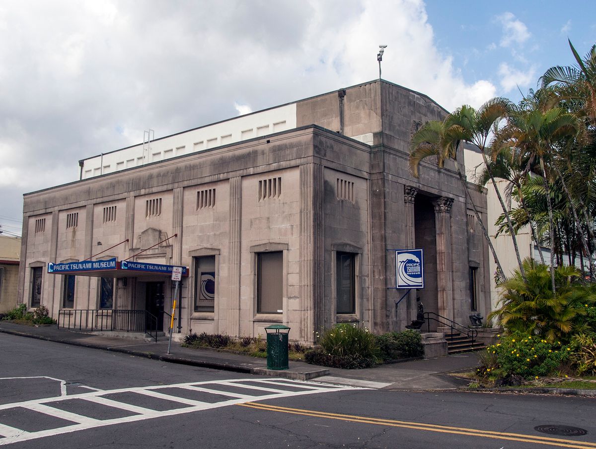 The Pacific Tsunami Museum in Hilo, Hawaii Photo by gillfoto, via Wikimedia Commons